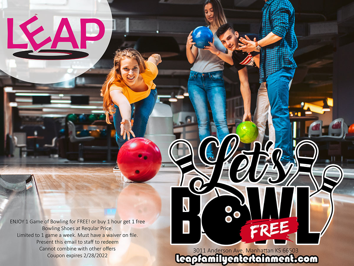 Bowling Coupon Leap Trampoline Park